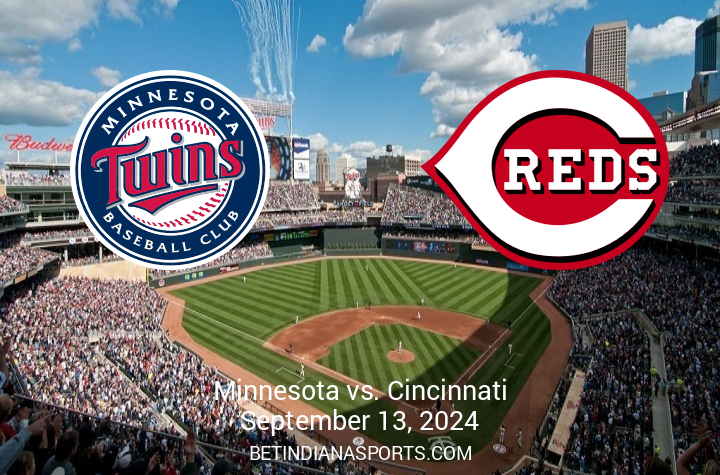 Cincinnati Reds Clash with Minnesota Twins on September 13, 2024 at Target Field